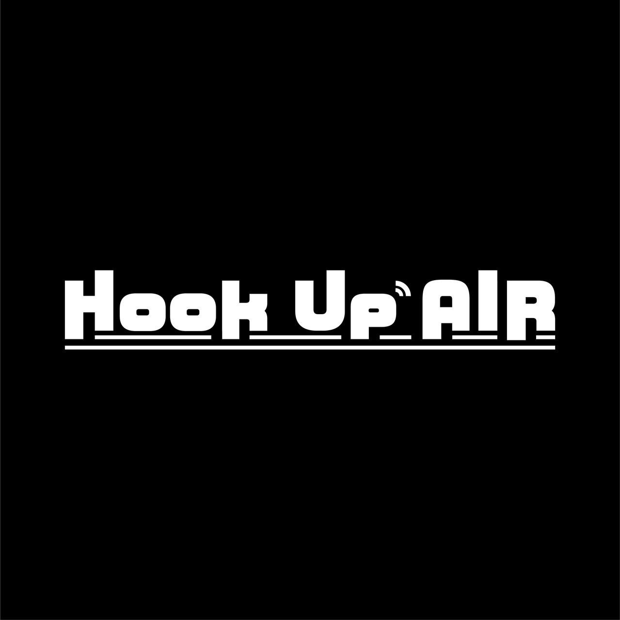 HOOK UP AIR ロゴ